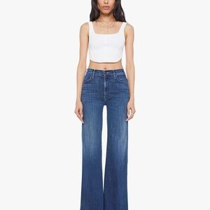 MOTHER Jeans - The Hustler Roller Sneak - NWOT Size 32